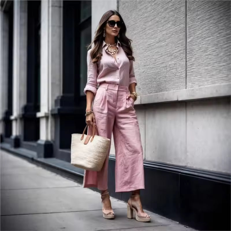 Noor | Conjunto holgado con pantalón